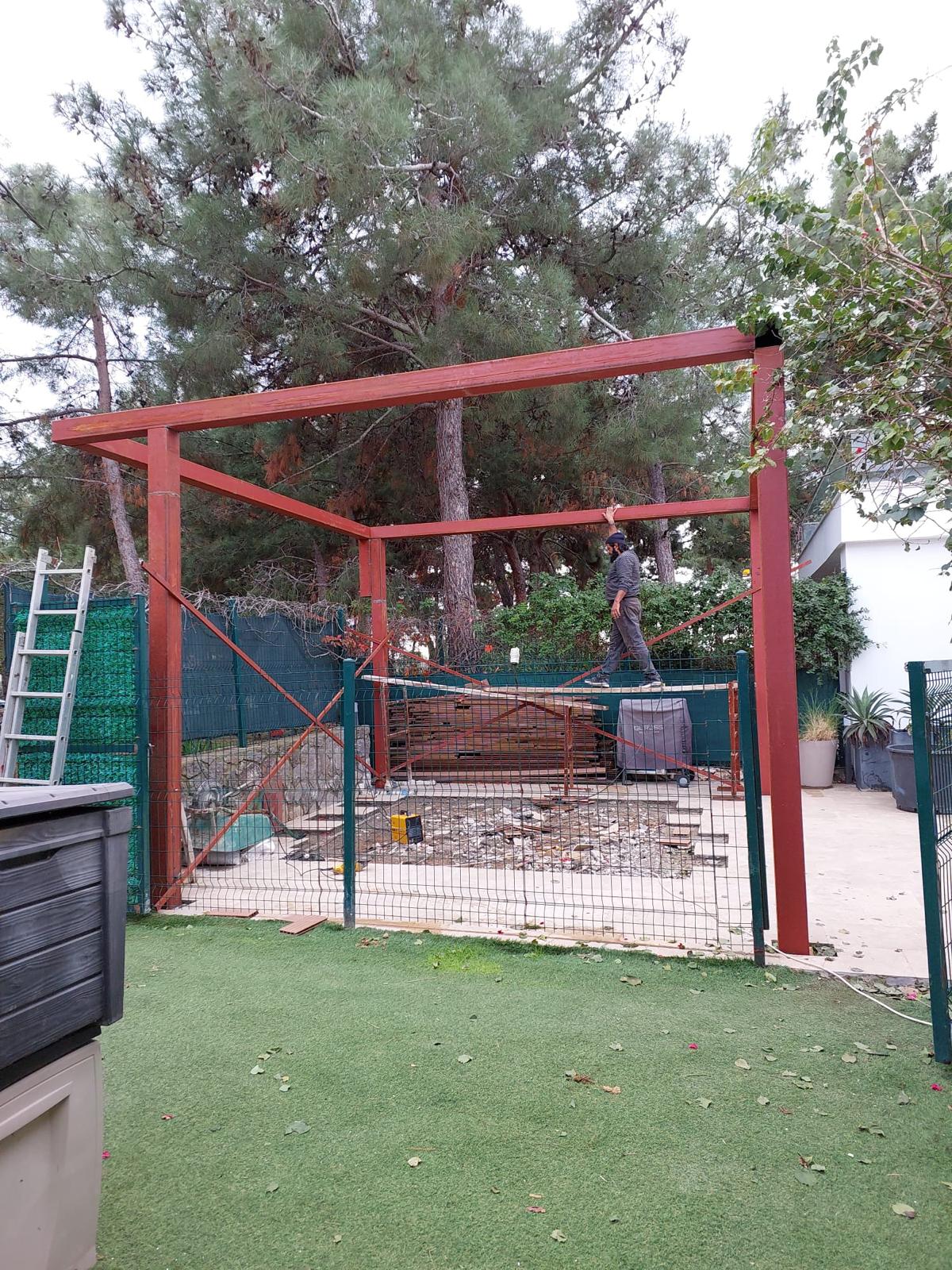 Çelik konstrüksiyon kameriye inşaatı